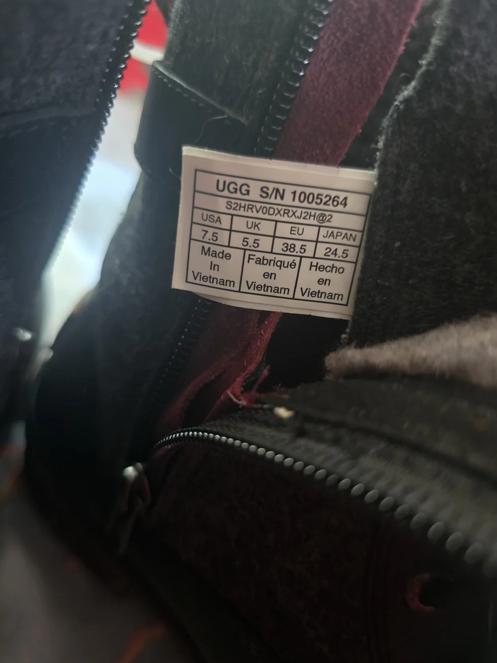 UGG Women's Black Lace-Up Side-Zip Winter Boots